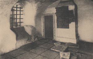 Shlisselburg堡垒的监狱牢房 作者 不明