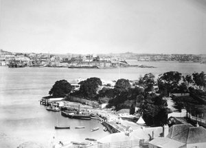 码头，悉尼，新南威尔士州，澳大利亚，1870-1880年 作者 不明