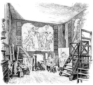 Paul-Jacques-Aime Baudry工作室，c1880-1882年 作者 不明