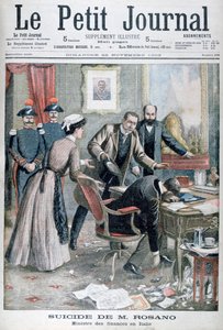 那不勒斯意大利财政大臣罗萨诺（Signor Rosano）自杀，1903年 作者 不明