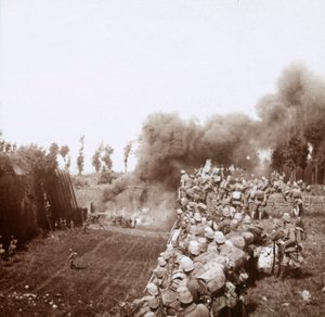 法国北部凡尔登市的德国人占领Bezonvaux，c1916-c1918。 作者 不明