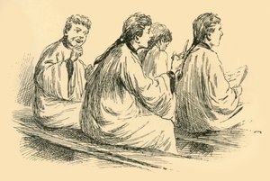 诱人的辫子，1907年。 作者 不明