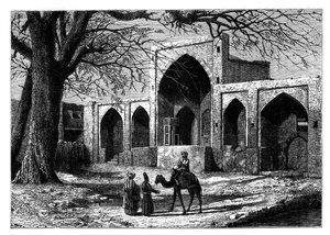 波斯的纳迪尔·沙阿（Nadir Shah）墓在麦加（1688-1747，c1890） 作者 不明