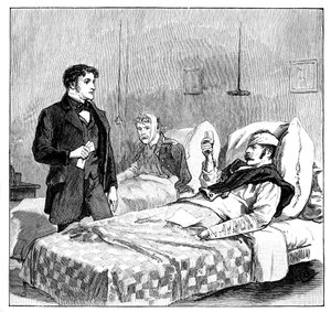受伤的士兵在1888年左右为女王敬酒 作者 不明