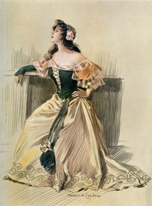 剧院德拉门圣马丁-福斯塔夫-内利。 -潘妮蒂尔小姐，1904年。 作者 不明