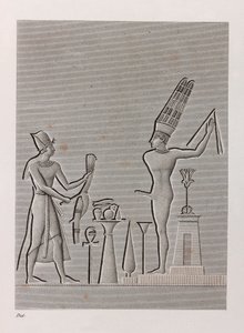 底比斯，卡纳克神庙关闭 作者 不明