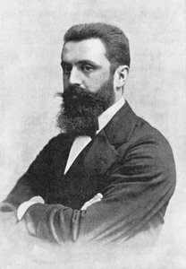 犹太复国主义领袖西奥多·赫兹（1860-1904） 作者 不明