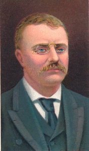 西奥多·罗斯福（Theodore Roosevelt）1858-1919，美国第26任总统，1906年 作者 不明