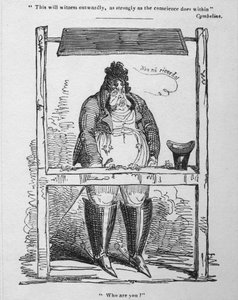 就像良心中所表现出来的那样，这将在外部显现，Cymbeline，c1820。 作者 不明