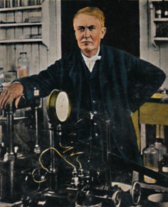 托马斯·阿尔巴·爱迪生（1847-1931），1934年。 作者 不明