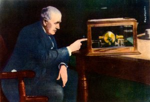 托马斯·阿尔瓦·爱迪生（Thomas Alva Edison），c1910年代。 作者 不明