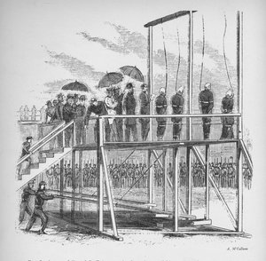 1938年，三男一女因谋杀林肯而被绞死 作者 不明