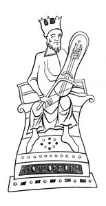 3弦粗线，9世纪，1870年。未发现细线 作者 不明