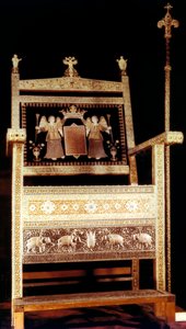 沙皇亚历克西斯·米哈伊洛维奇的宝座，1659年 作者 不明