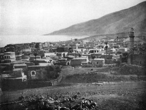 提比里亚和加利利湖，1926年 作者 不明