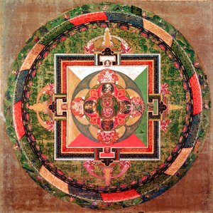 藏传佛教曼陀罗 作者 不明