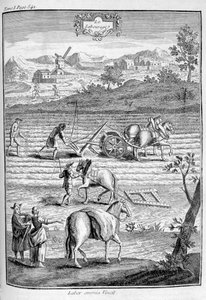 耕种土地，1775年 作者 不明