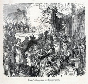 营地的泰利士兵，1882年 作者 不明