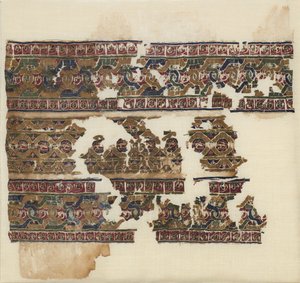 带扭索饰带的提拉子（1075-1125）。 作者 不明