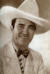 汤姆·米克（Tom Mix），美国电影演员，1933年 作者 不明