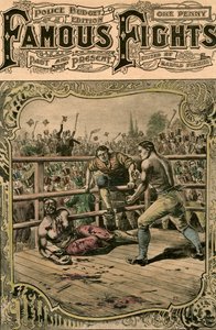 汤姆·斯普林斯（Tom Springs）与杰克·兰根（Jack Langan）的第二场战斗，1824年19世纪末或20世纪初 作者 不明