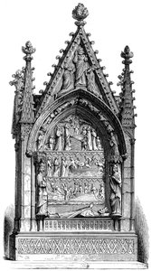 达戈伯特一世墓603-689年，梅洛芬王（Basilisque Saint-Denis），Merovingian国王，1849年 作者 不明