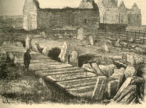 国王陵墓，圣奥兰教堂和爱奥那大教堂，1898年。 作者 不明