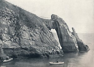 托基-伦敦拱门自然拱门，1895年 作者 不明