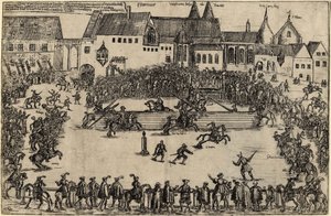 亨利一世·福勒938年的比赛（约）。 1575 作者 不明