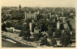 伦敦塔。南方全景，c1920年。 作者 不明