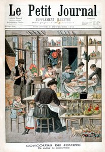 玩具制作比赛：竞争对手工作室，1901年 作者 不明