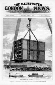 1882年，将非洲象运到美国 作者 不明