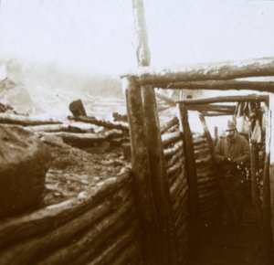 沟槽，法国北部阿托瓦斯，c1914-c1918 作者 不明