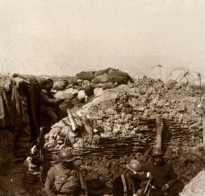 战ren，香槟，法国北部，c1914-c1918 作者 不明