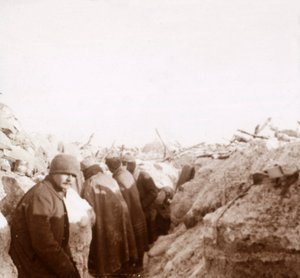 法国北部塔胡尔（Tahure）战ren，c1914-c1918 作者 不明