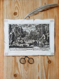 Trompe l&39;oeil铜版画 作者 不明