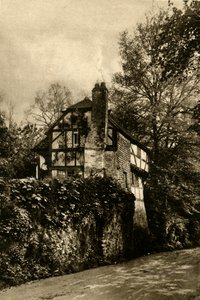 真正的乡村-1920年在安伯利建的一座宜人的老萨塞克斯别墅。 作者 不明