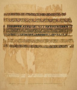 1094年，头巾或披肩以提拉子和黄金制成。 作者 不明