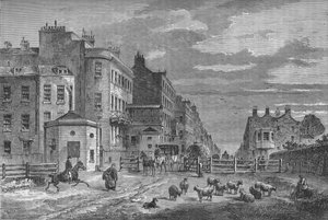 Tyburn Turnpike，威斯敏斯特，伦敦，1820年1878年 作者 不明
