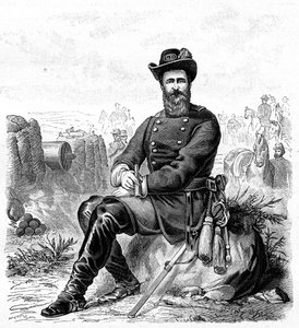 尤利西斯·格兰特（Ulysses S Grant），19世纪的美国士兵和政治家，1900年 作者 不明