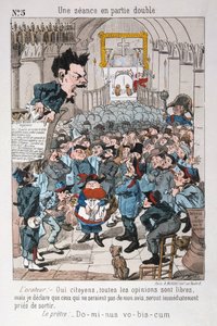 两党会议，1871年。 作者 不明