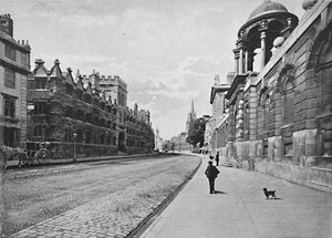 牛津大学高街大学学院，大约1896年 作者 不明