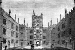 牛津大学，1849年 作者 不明