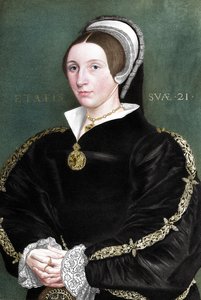 以前不知名的女人被认为是凯瑟琳·霍华德（Catherine Howard），1902年 作者 不明