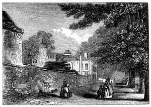 Upper Flask Tavern，Hampstead Heath，乔治·史蒂文斯的住所，1840年 作者 不明
