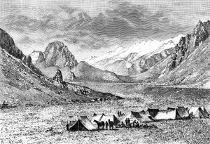 上卡拉卡什山谷，大约1890年 作者 不明