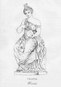 乌拉尼亚·乌兰妮（Urania Uranie），c1850年 作者 不明