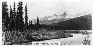 范·霍恩山脉（Van Horne Range），加拿大洛矶山脉（c1920s） 作者 不明