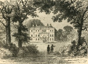 瓦恩大厦（Vane House），摄于1800年，约1876年。 作者 不明