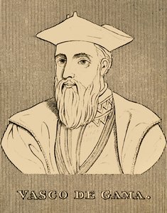 瓦斯科·德·伽马（Vasco De Gama），c1460s-1524，1830年。 作者 不明